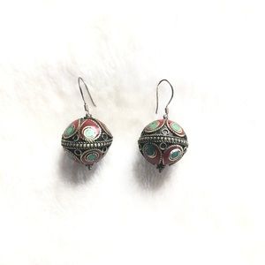 Vintage Indian Dangle Earrings